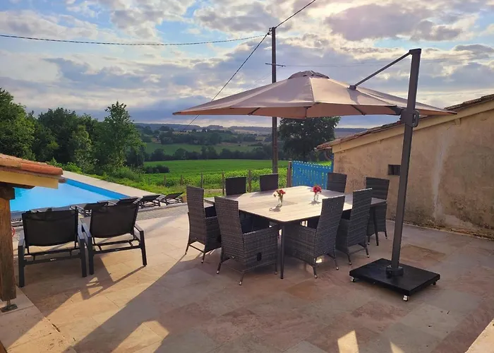 Villa Luxe Vakantievilla Bois De La Borde In Lot Et Garonne